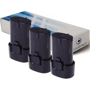 Image de Makita Lot de 3 batteries pour TD021D perceuse visseuse 1500mAh 7.2V