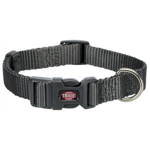 Trixie Premium collier - XS-S: 22-35 cm/10 mm, gris graphite
