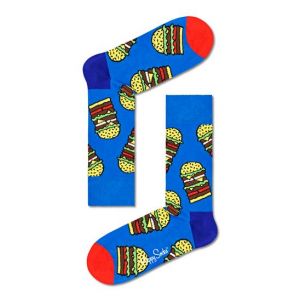 Happy socks Chaussettes hautes et mi-bas Burger Taille 41-46