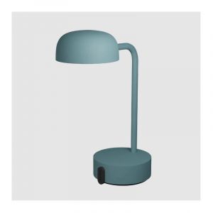 Lampe de bureau rechargeable Kooduu Fokus Smokey Teal - bleu
