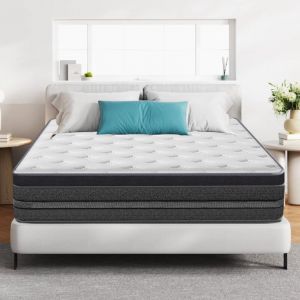 Yidatong - Matelas 140x200 cm - Très Épais 30 cm - matelas orthopédique - Mousse mémoire de forme - Hypoallergénique -7 zones de confort