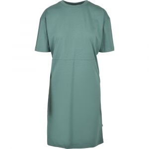 Urban classics Robe T-shirt Organic Oversized Slit XL vert