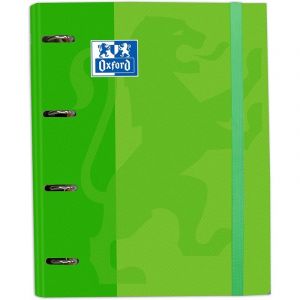 Oxford Classic EuropeanBinder Carpeblock Classeur avec recharge A4+ Vert pomme