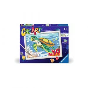 Ravensburger Kit peinture par num&eacute;ros 23974 15 couleurs pinceau inclus