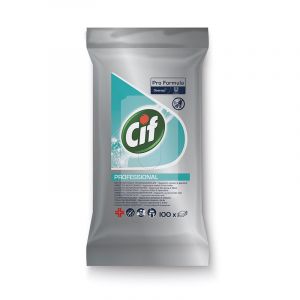 Image de Cif Lingettes nettoyantes Pro Formula - Paquet de 100