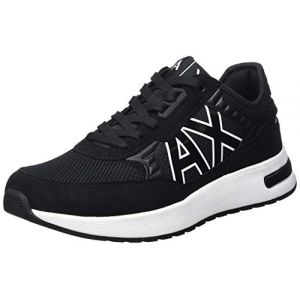 Armani Exchange Dusseldorf Volume Sole Running, Basket Homme, Noir, 41 EU