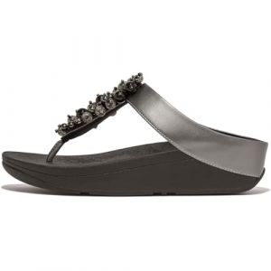 FitFlop Pour femme. Sandales argent?es Fino Bauble-Bead