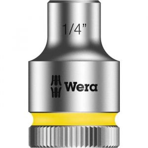 Wera 05003569001 8790 HMB Douille Zyklop à emmanchement 3/8", 1/4 pouce, Jaune