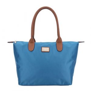 Sac à main cabas grande taille en Polyestere Gallantry Bleu
