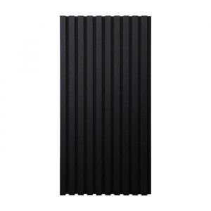 Panneau acoustique HOME DELUXE SONIC &ndash; Deep Black &ndash; 80 x 40 cm &ndash; Lot de 3