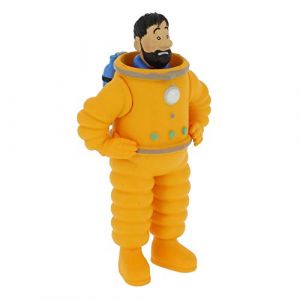 Moulinsart Figurine de collection Tintin, Haddock en cosmonaute 8cm 42507 (2019)