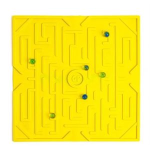 Jeu de plein air Tapis de jeu pour billes Game Plak' Jaune