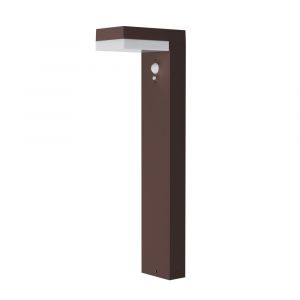 Image de Lumisky Balise solaire à fixer ou à planter Aluminium Marron H50cm