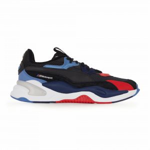 Puma Chaussure Basket BMW M Motorsport RS-2K, Noir/Rouge, Taille 44, Chaussures