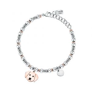 La Petite Story Bracelet Family LPS05ASF68 Acier inoxydable, &Eacute;mail
