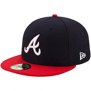 New era Atlanta Braves Navy 59Fifty Basecap - 7 1/2-60cm