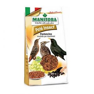 Image de No Name Manitoba Pat Insect 400 GR de pâtes pour Oiseaux Insectivores