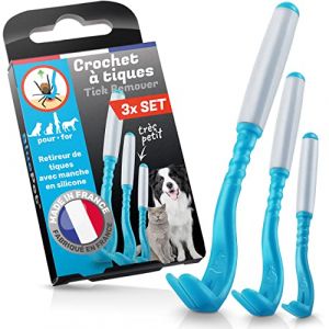 BluePet Zeckenhaken 3er Set