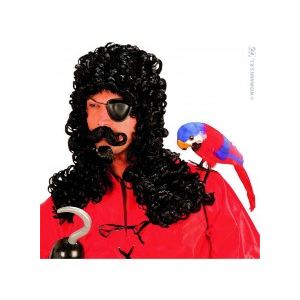 Widmann Perruque de pirate avec bouc et moustache