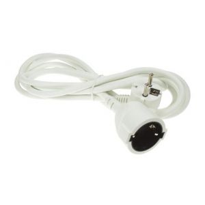 Perel Rallonge 10 m - blanc -