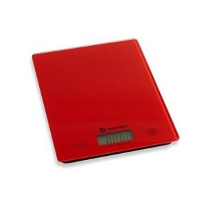 Mathon Balance de cuisine digitale rouge 5 kg