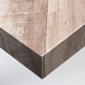 Dimexact Adh&eacute;sif D&eacute;coratif Panneau De Bois Pour R&eacute;novation De Meubles Et Murs, De L : 1.22 M X H : 0.5 M, En Rouleau