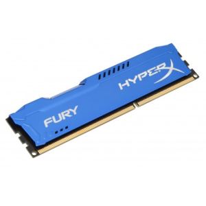 Image de Kingston HX313C9F/4 - Barrette mémoire HyperX Fury 4 Go DDR3 1333 MHz CL9 DIMM 240 broches