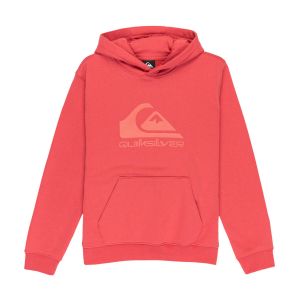 Quiksilver Sweat à capuche Comp Logo corail rouge enfant - 8