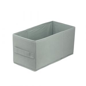 Domino Bo&icirc;te en carton Bo&icirc;te textile 15x31x15 gris clair - light grey 15x31x15