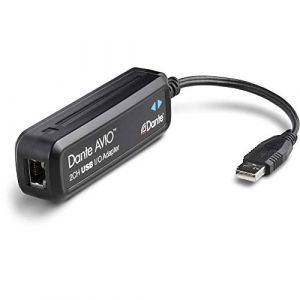 Dante Avio USB IO 2x2 adaptateur USB Dante