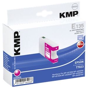 Image de KMP E135 - Cartouche d'encre magenta compatible Epson T7023