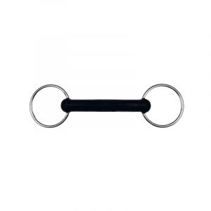 Feeling Mors 2 anneaux pour cheval droit avec caoutchouc