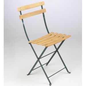Fermob Lot 2 Chaises pliantes Bistro naturel