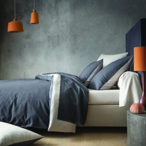 Image de Origin Housse de couette en bambou gris 140x200