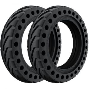 Phonillico Pneu Increvable Pour Trottinette Xiaomi M365 M365 Pro Essential Wispeed T855 T850 - 8,5 Pouces Roue Avant Arriere [Lot 2]