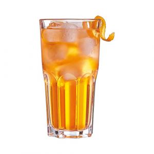 Arcoroc Collection Granity - 6 verres hauts 31 cl en verre trempé empilables - Design moderne, idéal pour cocktail - Fabriqués en France - Emballage renforcé, adapté à la vente en ligne