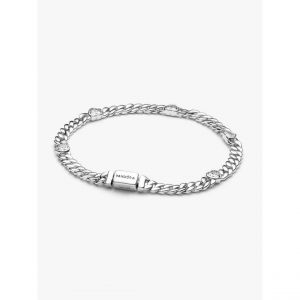 Pandora Bracelet Maille Cubaine C?urs