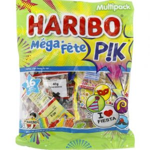 Image de Haribo Assortiment de bonbons Mega fete Pik