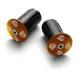 Cinelli End Plugs With Expander One Size Gold - Gold - Taille One Size