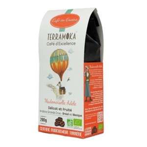 Image de Terramoka Café Mademoiselle Adèle - Grains 200g - Brésil Mexique