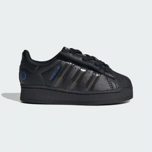 Adidas Originals Superstar Led Lumières Confort Fermeture Élastique Lacets Chaussures Enfants, pointure 22 - Taille 22