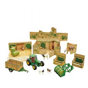 Image de Tomy John Deere Britains Jeu de construction avec tracteur