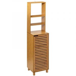 Image de Five Simply Smart - Etag&egrave;re de salle de bain Sicela en bambou - L. 38 x H. 168 cm - Marron