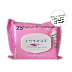 Byphasse 25 lingettes démaquillantes visage-yeux