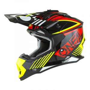 Image de O'neal Casque cross 2SRS Rush V.22 rouge/jaune fluo brilalnt- S