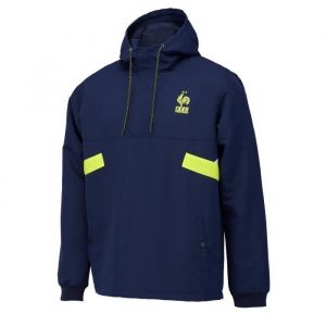 Veste Coupe vent - Equipe de France - FFF - Bleu - Manches longues - Adulte