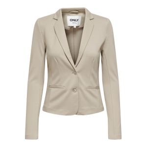Only Couleur Unie Blazer Women Grey