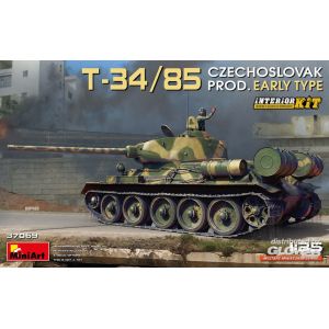 Mini Art Maquette Char T-34/85 Czechoslovak Prod. Early Type. Interior Kit