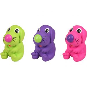 Flamingo Jouet pour Chien Latex Pret Chien Display Ass 3 Couleurs 8,5CM