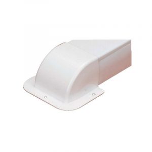 MC Distribution Cache mural Goulotte Super Optimal - blanc 9003 80x60